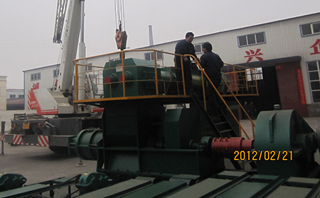 JZK55磚機(jī)發(fā)貨